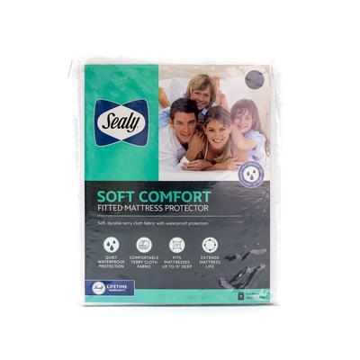 Sealy Soft Comfort Mattress Protector by Sealy in White (Size QUEEN)