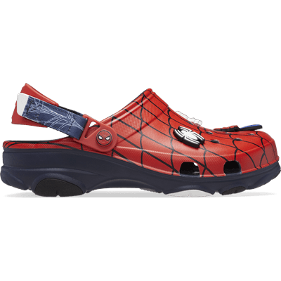 Crocs Navy Spider-Man All-Terrain Clog Shoes