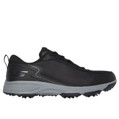 Skechers Men's Relaxed Fit: GO GOLF Torque - Sport 2 Shoes | Size 8.5 | Black/White | Textile/Synthetic