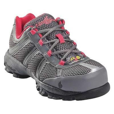 NAUTILUS SAFETY FOOTWEAR N1393 9.5M Athletic Style Shoe,Women,9-1/2M,Gray,PR