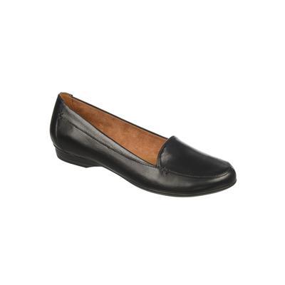 Women's Saban Flats by Naturalizer in Black Leather (Size 7 1/2 M)