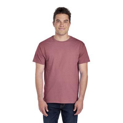Fruit of the Loom 3931 Adult HD Cotton T-Shirt in Heather Mauve size Medium 3930R, 3930