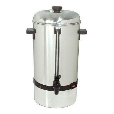 Adcraft CP-60 2 3/10 gal Low Volume Brewer Coffee Urn w/ 1 Tank, 120v, Stainless Steel