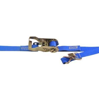 Kinedyne (711281/45PK) 1" x 12' Utility Cargo Ratchet Strap with Wire Hook and Floating D-Ring