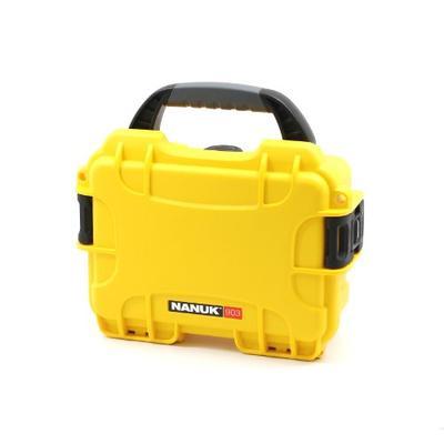 Nanuk 903 Waterproof Hard Case with Foam Insert - Yellow