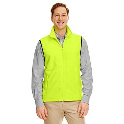 Harriton Adult 8 oz. Fleece Vest XL Safety Yellow